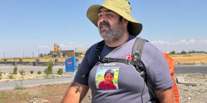 Narin’in babası yollara düştü: “Narin için adalet”