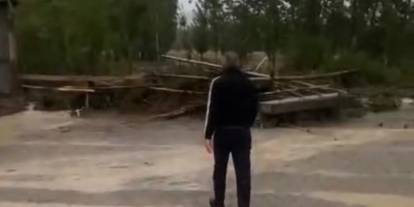 Sivas’ta şiddetli yağış sele neden oldu