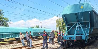 Eskişehir’de vagona çıkan çocuk ve onu kurtarmaya çalışan babası akıma kapıldı