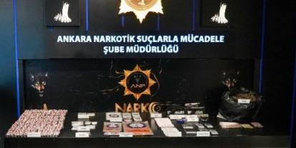 Ankara'da uyuşturucu operasyonlarında 26 tutuklama