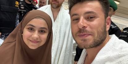 Sivaslı küçük Nehir’den umrede anlamlı buluşma