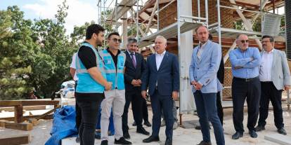 Tarihi Ulu Camii’nde restorasyonda son durum