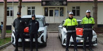 Gemerek Emniyetine 2 yeni araç desteği