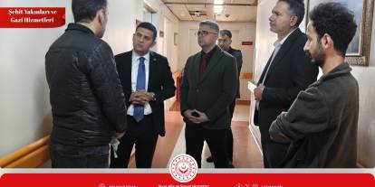 Sivas’ta Tedavi Gören Kıbrıs Gazisi Mustafa Şimşek’e Anlamlı Ziyaret!