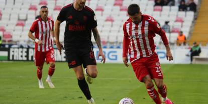 Sivasspor, Pendikspor maçında ilk yarıda tek gol var