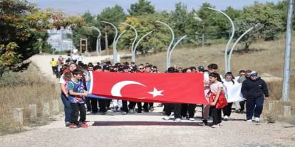 Sivas’ta genç sporcular doğayla buluştu