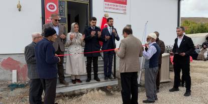 İlhan Kayapınar Koca Camii Dualarla Açıldı
