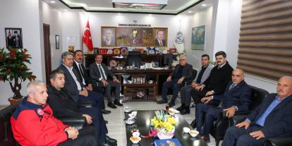 Vali Şimşek'ten İmranlı Belediyesine Ziyaret!