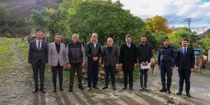 Vali Şimşek Boğanak Köyü'nde Vatandaşlarla Buluştu!