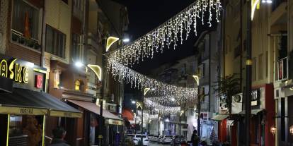 Sivas’ta Kafeler Sokağı rengarenk oldu
