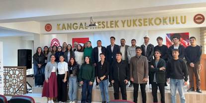 Kangal’da öğrencilere kariyer tavsiyeleri