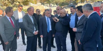 Abdullah Güler’den Ulu Camii’nde inceleme