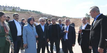 Güler, Sivas’ta yeni hastane yolunu inceledi