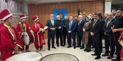 Abdullah Güler, mezun olduğu imam hatip lisesini ziyaret etti