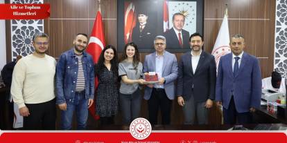 Sivas Aile ve Sosyal Hizmetler İl Müdürlüğü Türkiye birincisi oldu