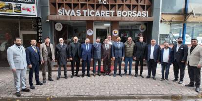 Eken ve Karakaya’dan Sivas ekonomisi için istişare