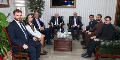 Sivas’ta Vali Şimşek’ten Baro Başkanı Özdemir’e ziyaret