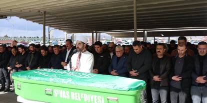 Sivas basınının acı kaybı Ersan Arslan son yolculuğuna uğurlandı