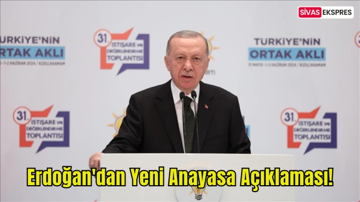 Erdoğan'dan Yeni Anayasa Açıklaması!