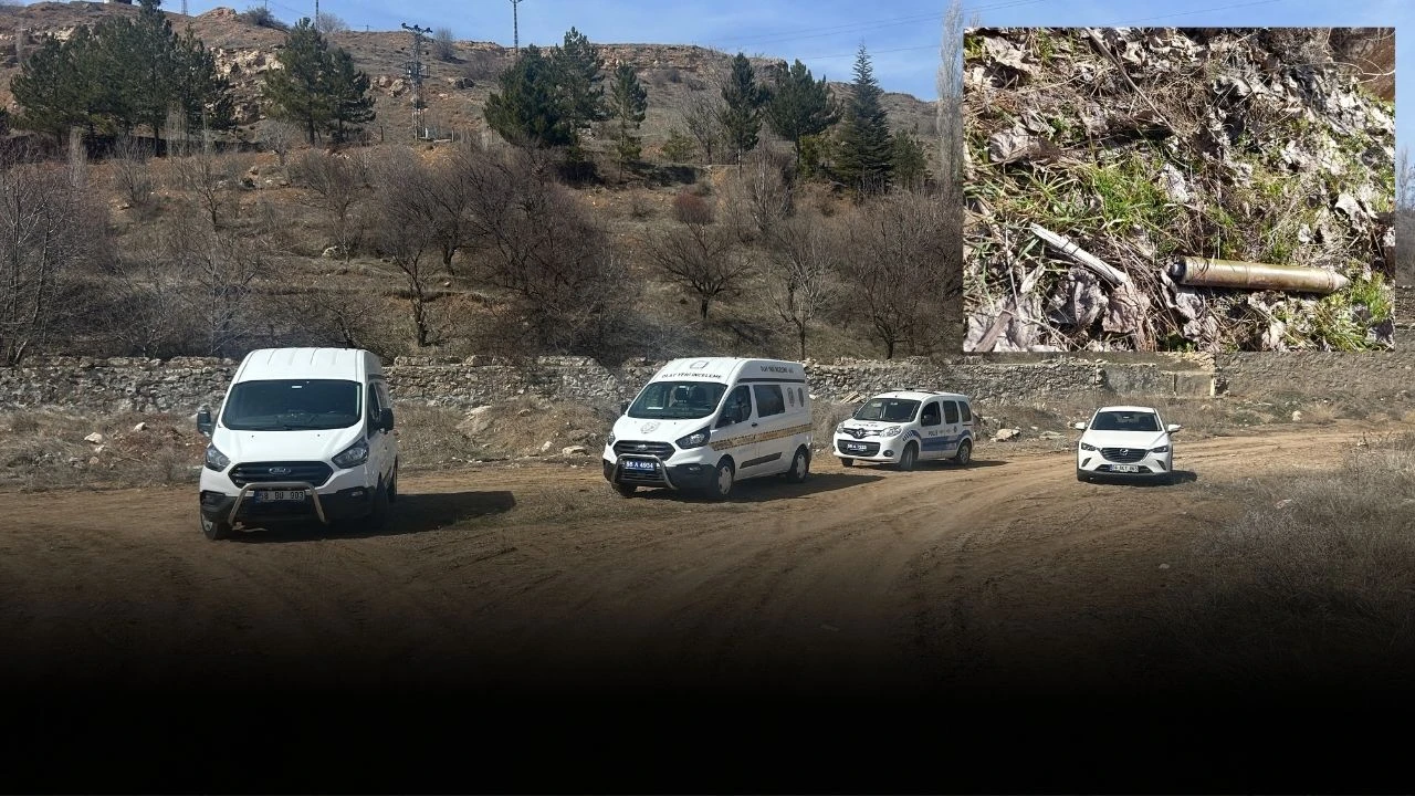 Sivas’ta Dere Kenarında Roket Alarmı, Patlatıldı