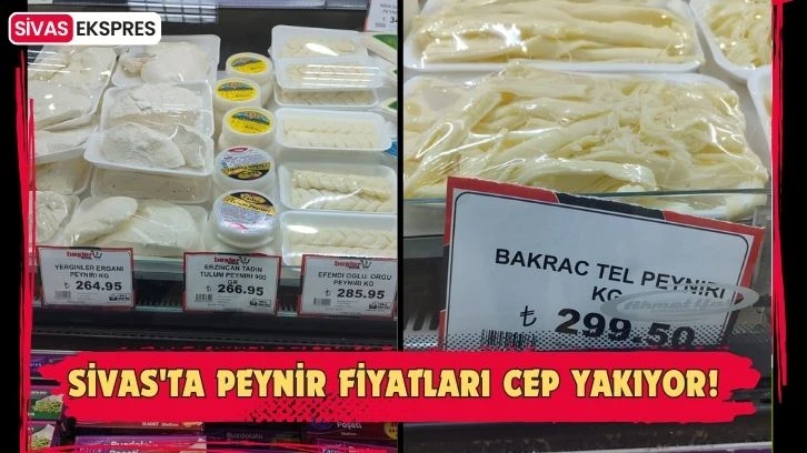Sivas'ta Peynir Fiyatları Cep Yakıyor!