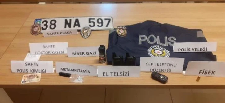 Sivas'ta Sahte Polis Tutuklandı