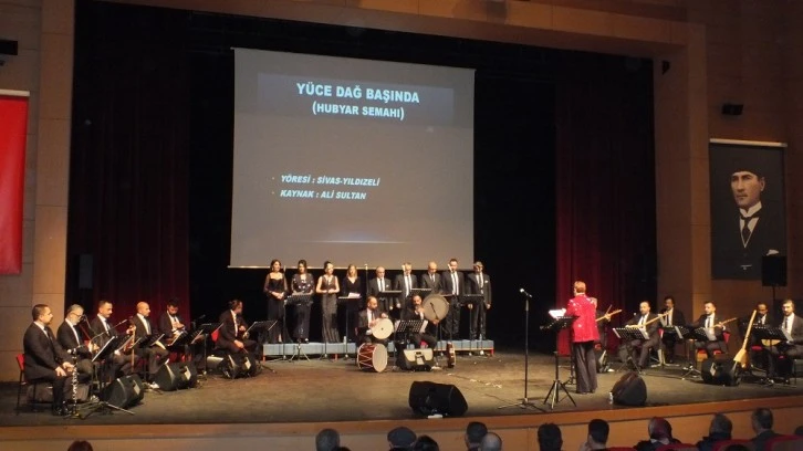 Sivas'ta THM Korosu Konser Verdi