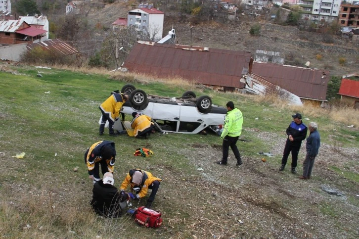 Sivas'ta Trafik Kazası: 2 Yaralı 