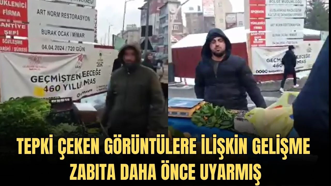 Sivas’ta Tepki Çeken Görüntülere İlişkin Gelişme, Zabıta Uyarmış