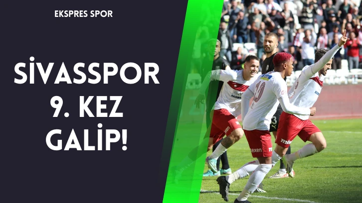 Sivasspor 9. Kez Galip!