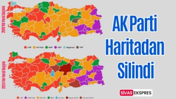AK Parti Haritadan Silindi