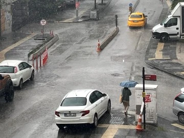 Ankara'da Yağmurdan Payını Aldı