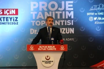 BBP Lideri Destici: Sivas 'Büyük Birlik' Diyecek