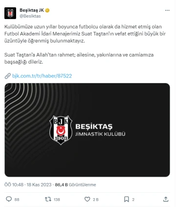 Beşiktaş'ın Acı Günü!