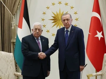 Erdoğan, Filistin Devlet Başkanı Abbas ve Hamas'la Görüştü