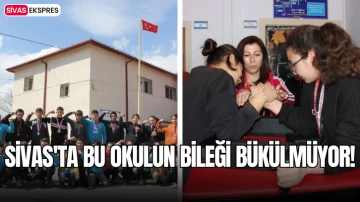 Sivas'ta Bu Okulun Bileği Bükülmüyor!  