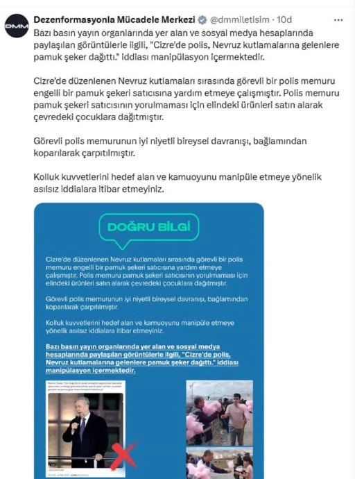  Polisin pamuk şekeri dağıtmasının perde arkası 