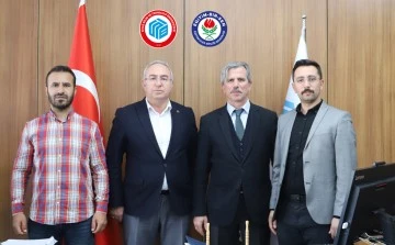 Sivas Bilim ve Teknoloji Üniversitesi Genel Sekreteri Seçer’e Ziyaret