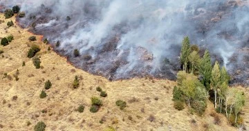 Sivas'ta Gece Çıkan Yangın Hala Söndürülemedi