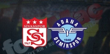 Sivasspor, Adana Demirspor İle Karşılaşacak