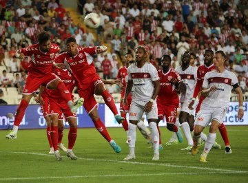 Sivasspor ve Samsunspor 1-1 Berabere
