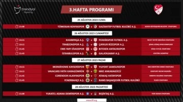 Trendyol Süper Lig’de Program Belirlendi