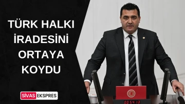 Türk Halkı İradesini Ortaya Koydu