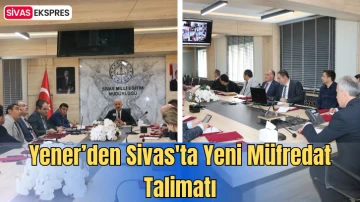 Yener’den Sivas'ta Yeni Müfredat Talimatı