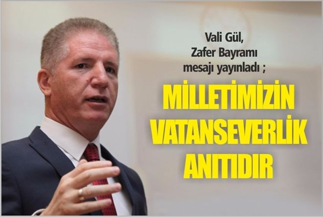 "MİLLETİMİZİN VATANSEVERLİK ANITIDIR"