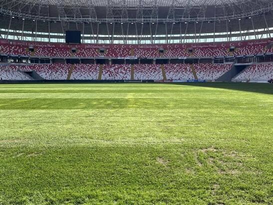 Yeni 4 Eylül Stadı 37 gün sonra Sivasspor-Beşiktaş maçına hazır
